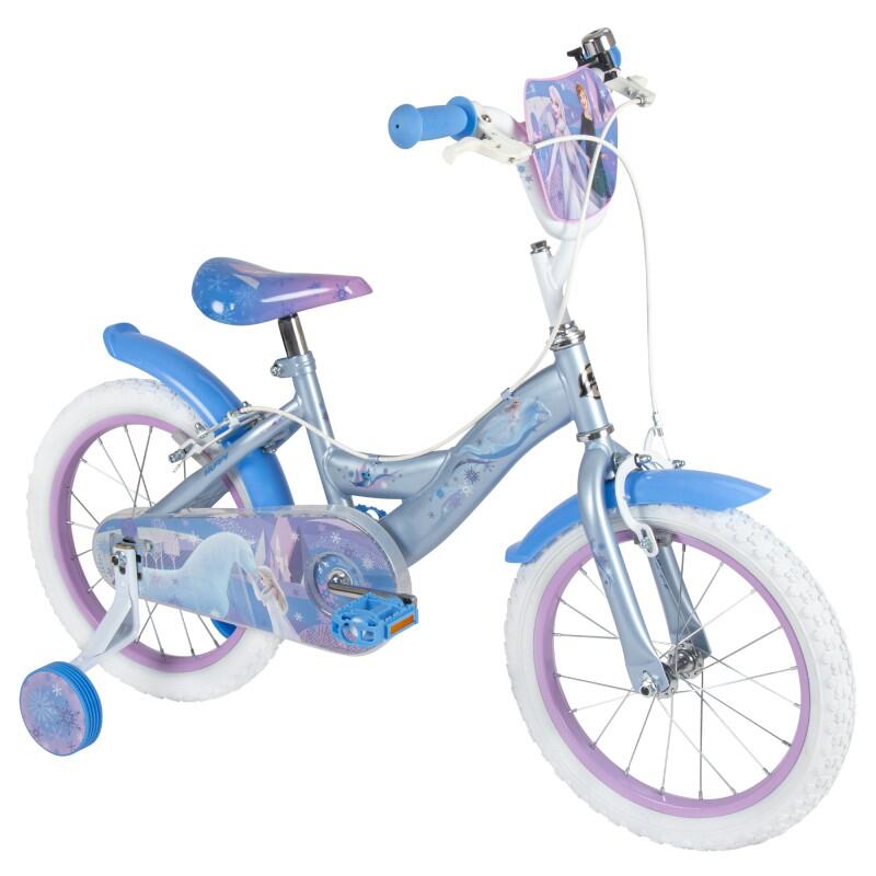 Bicicletta per bambini TOIMSA Frozen da 12" + casco + campanello + guanti 2/3