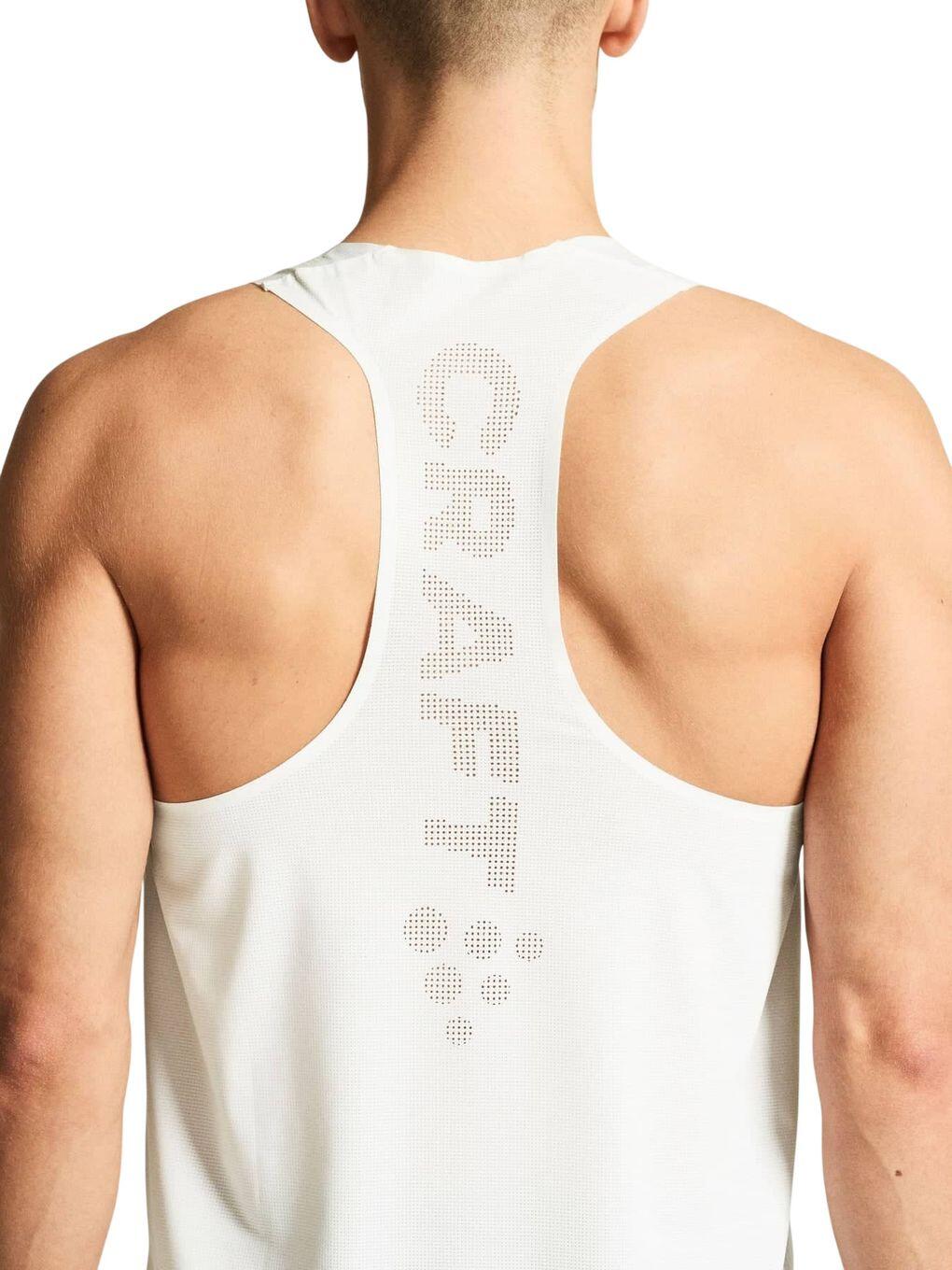 Witte Craft Race Day-tanktop voor heren 3/5