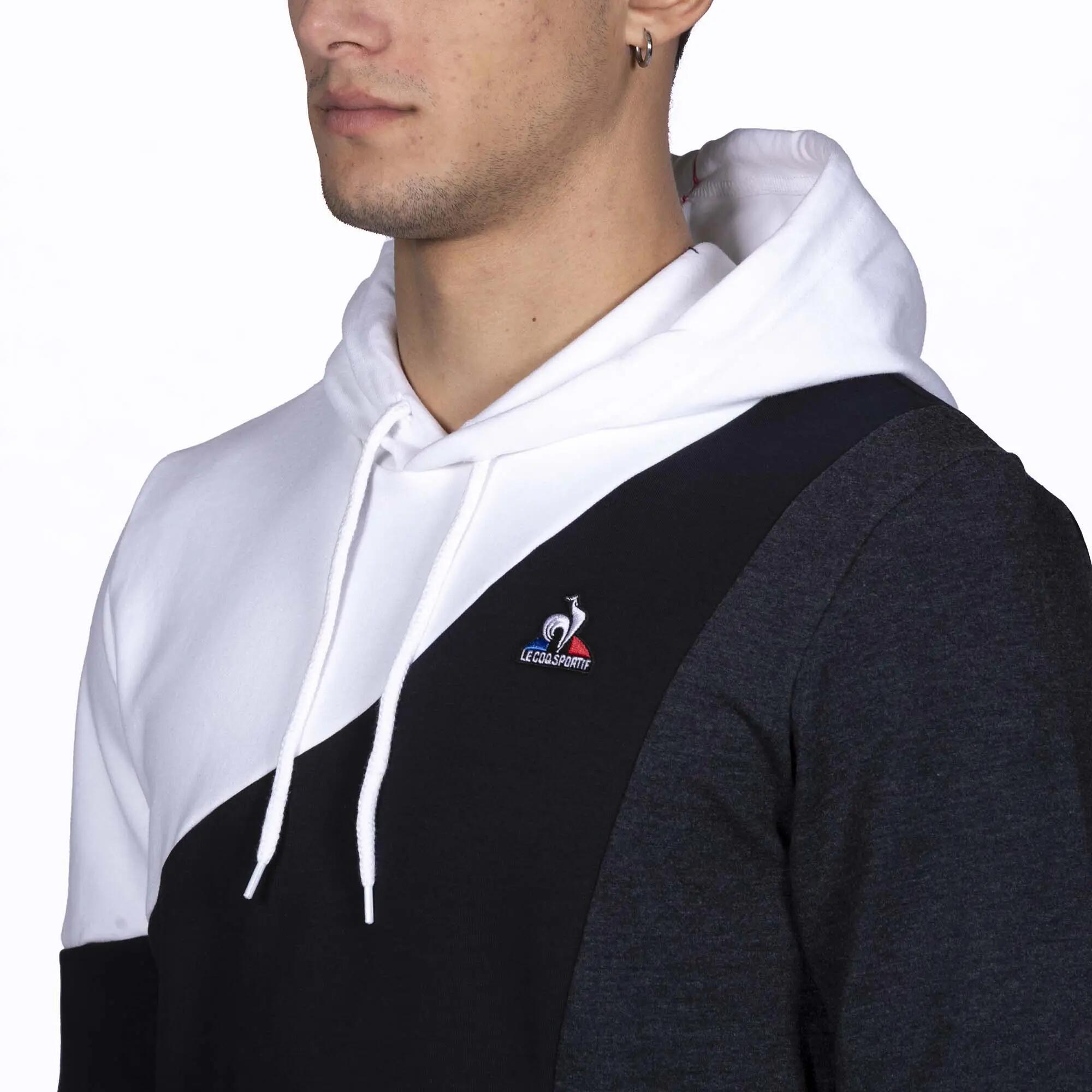 Felpa Ole Coq Sportif Saison 1 Hoody N°1 M Blu Adulto 4/4
