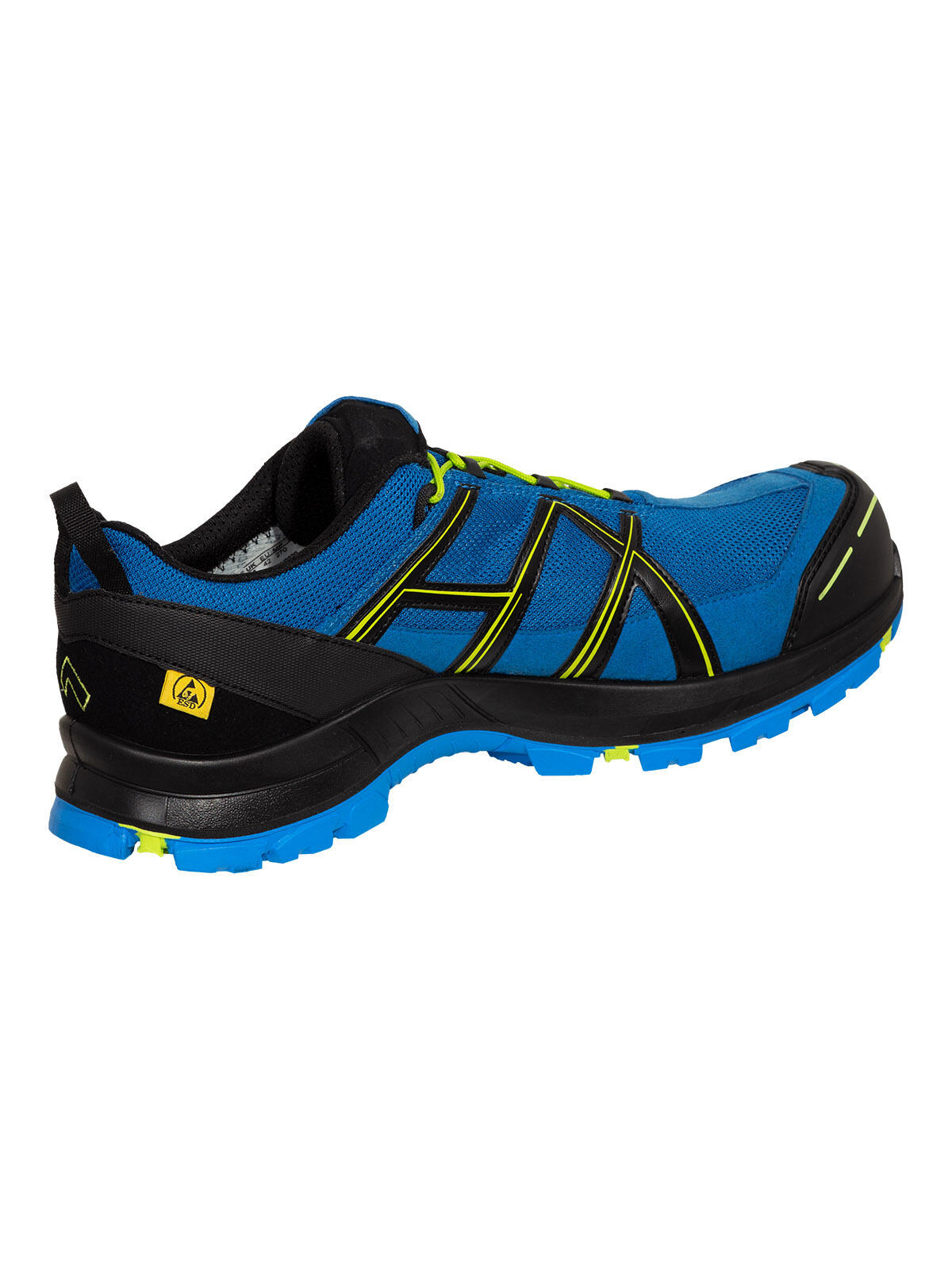 HAIX Veiligheidsschoenen Black Eagle Safety 40.1 laag blauw/citrusgehalte 5/7