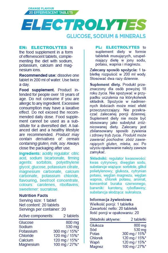 Allnutrition Electrolytes 20 Effervescent Tabs 2/2