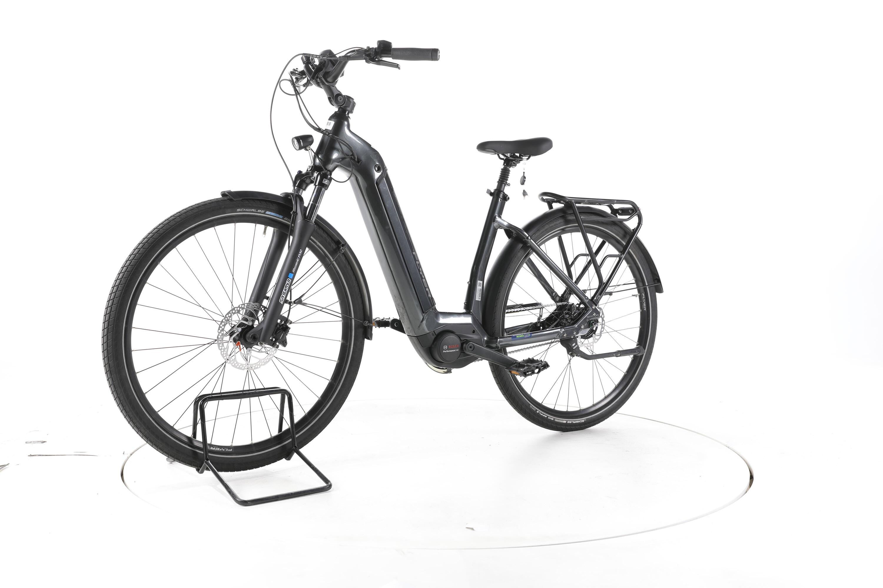 Tweedehands - FLYER Gotour6 5.41R City E-Bike Lage instap - Zeer goed 5/7