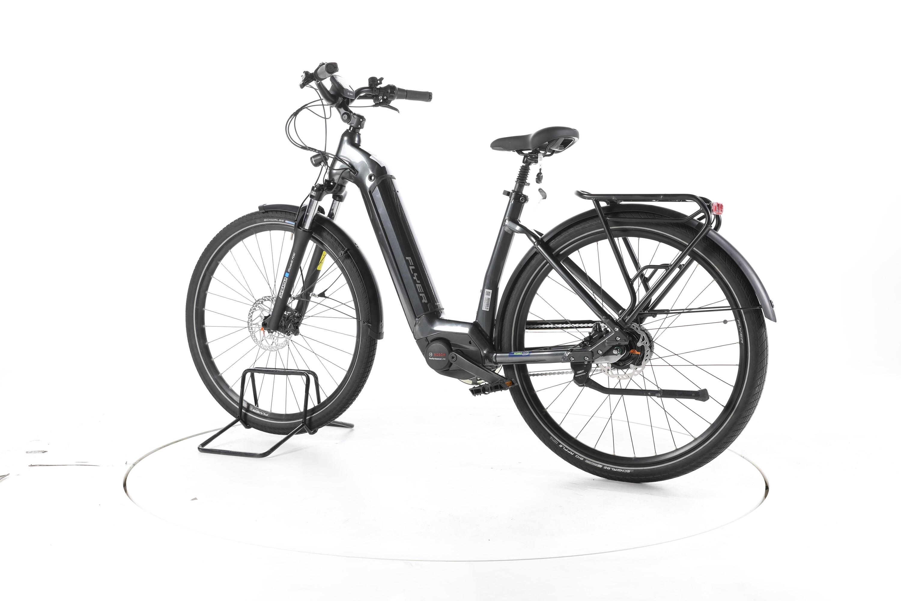 Tweedehands - FLYER Gotour6 5.41R City E-Bike Lage instap - Zeer goed 7/7