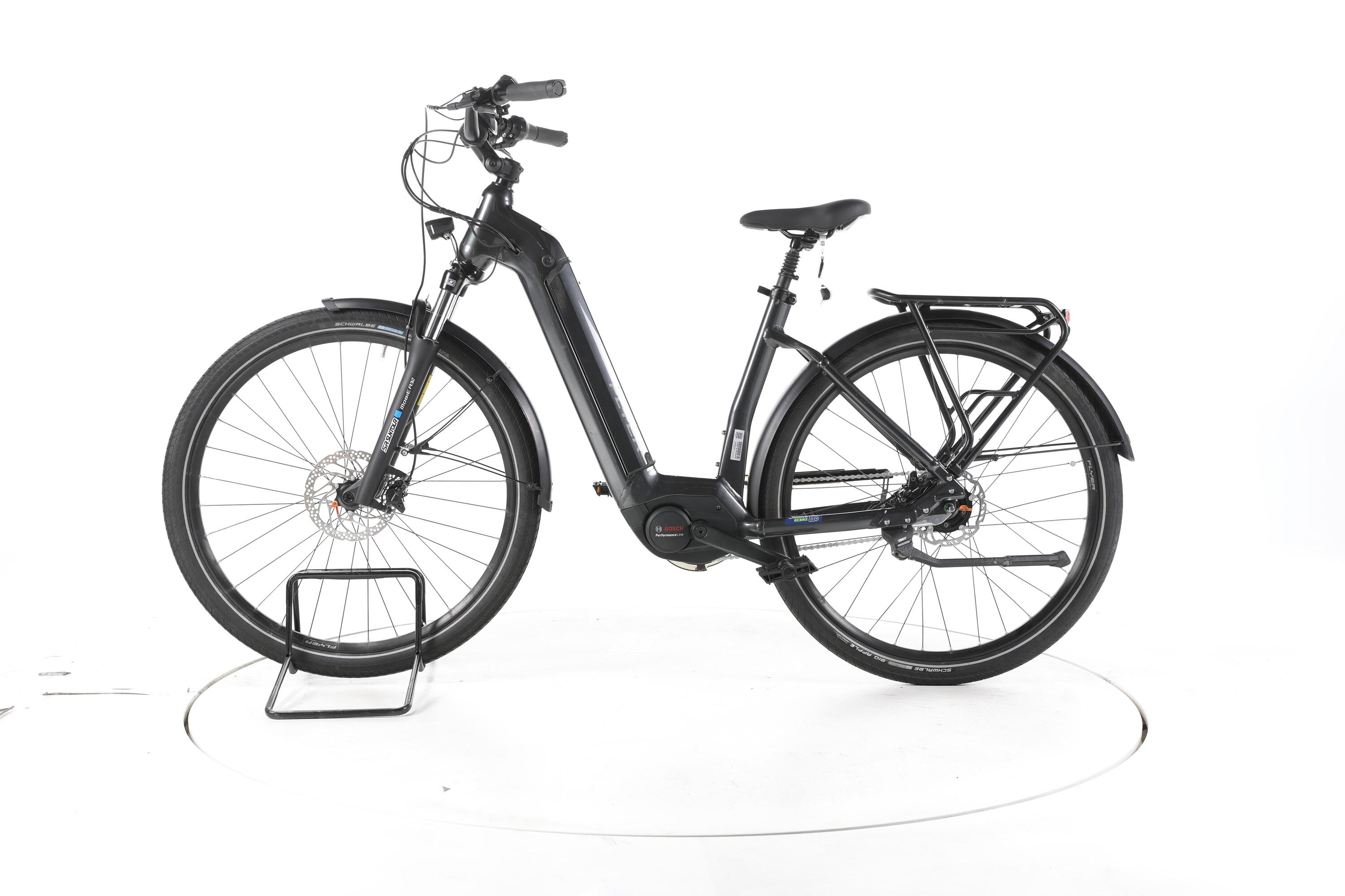 Tweedehands - FLYER Gotour6 5.41R City E-Bike Lage instap - Zeer goed 6/7