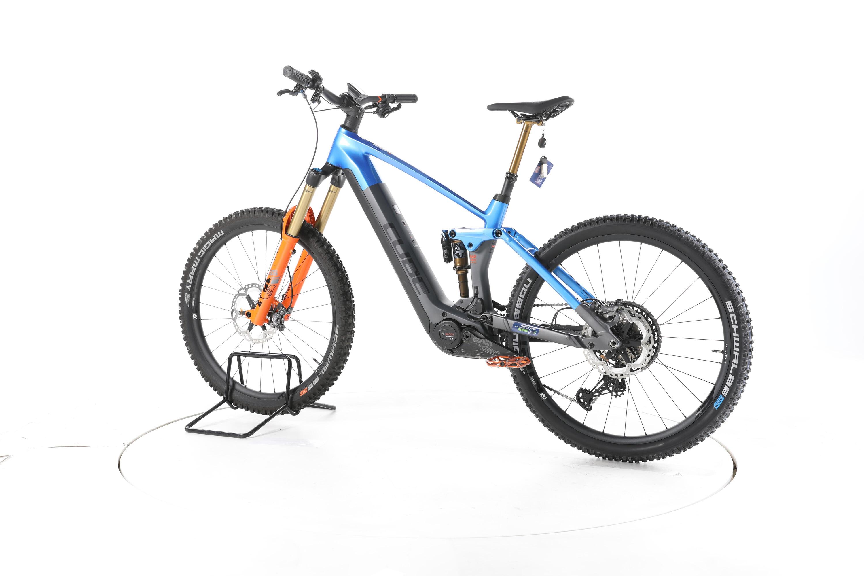 Second Life - Cube Stereo Hybrid 160 HPC E-Bike Carbon - Bardzo dobry stan 7/7