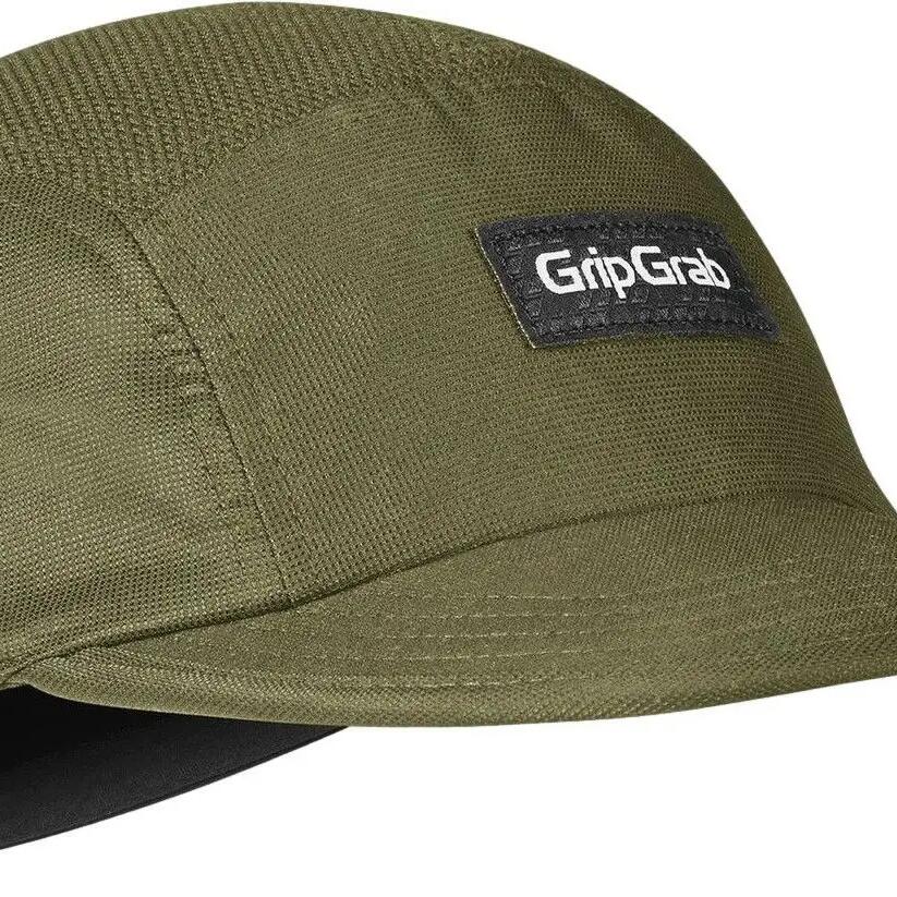 GripGrab 5 Panel Olive cap