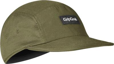 GripGrab 5 Panel Olive Cap