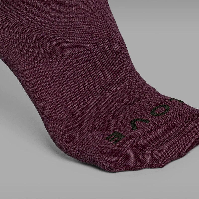 Calcetines Cortos GripGrab Lightweight SLRojo Oscuro 2/2
