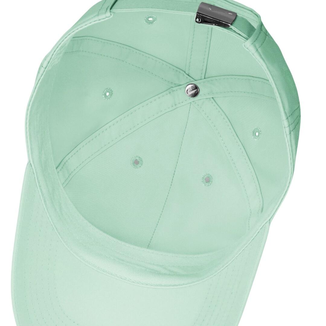 Nike czapka z daszkiem dri-fit club dla dzieci junior fb5064 394 miętowa 5/6