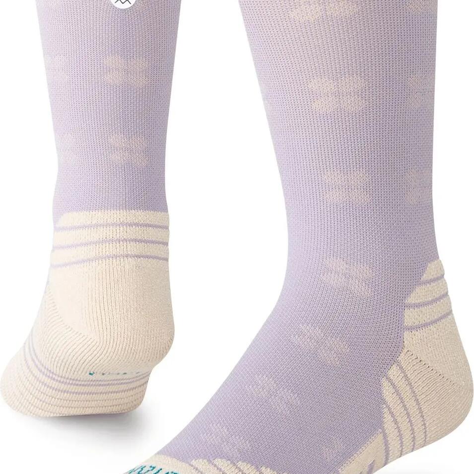 Stance Mid Crew Socks Latta Purple/Beige
