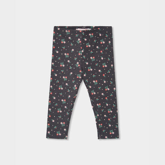 Legging fille imprimé fleurs