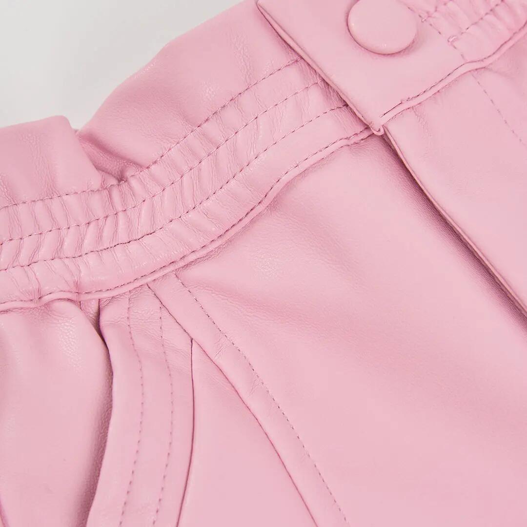 Bermuda polipiel rosa 3/4