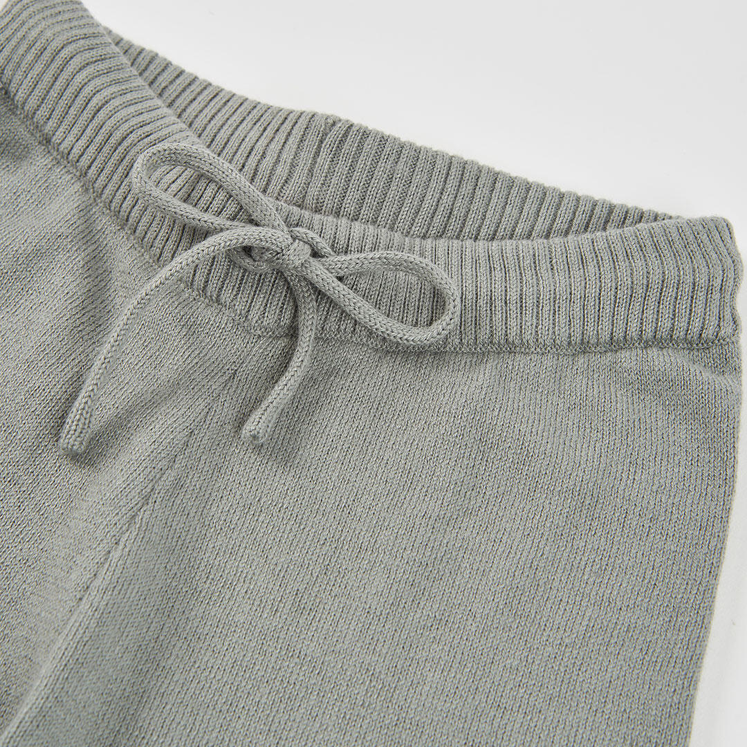 Pantalón gris niña 3/4