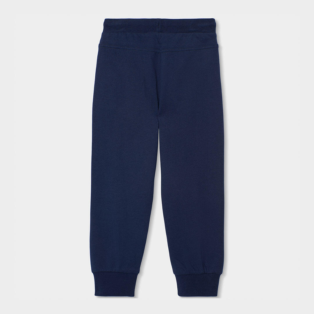 Pantalón felpa niño azul marino 2/4