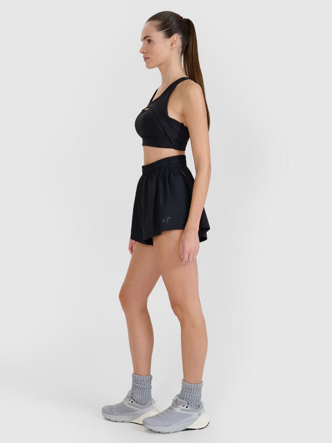 Spodenki treningowe fitness damskie szybkoschnące 5/7