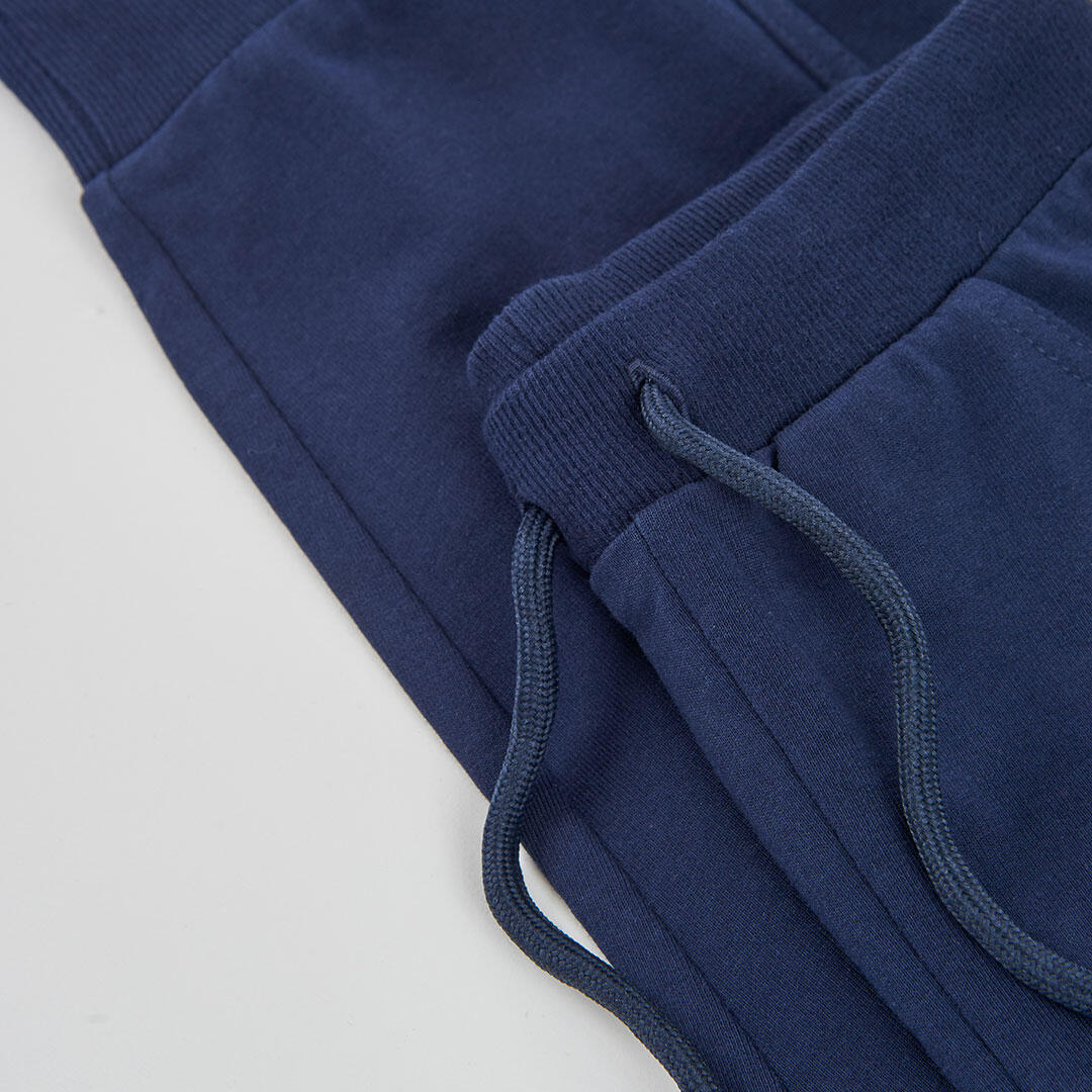 Pantalón felpa niño azul marino 4/4