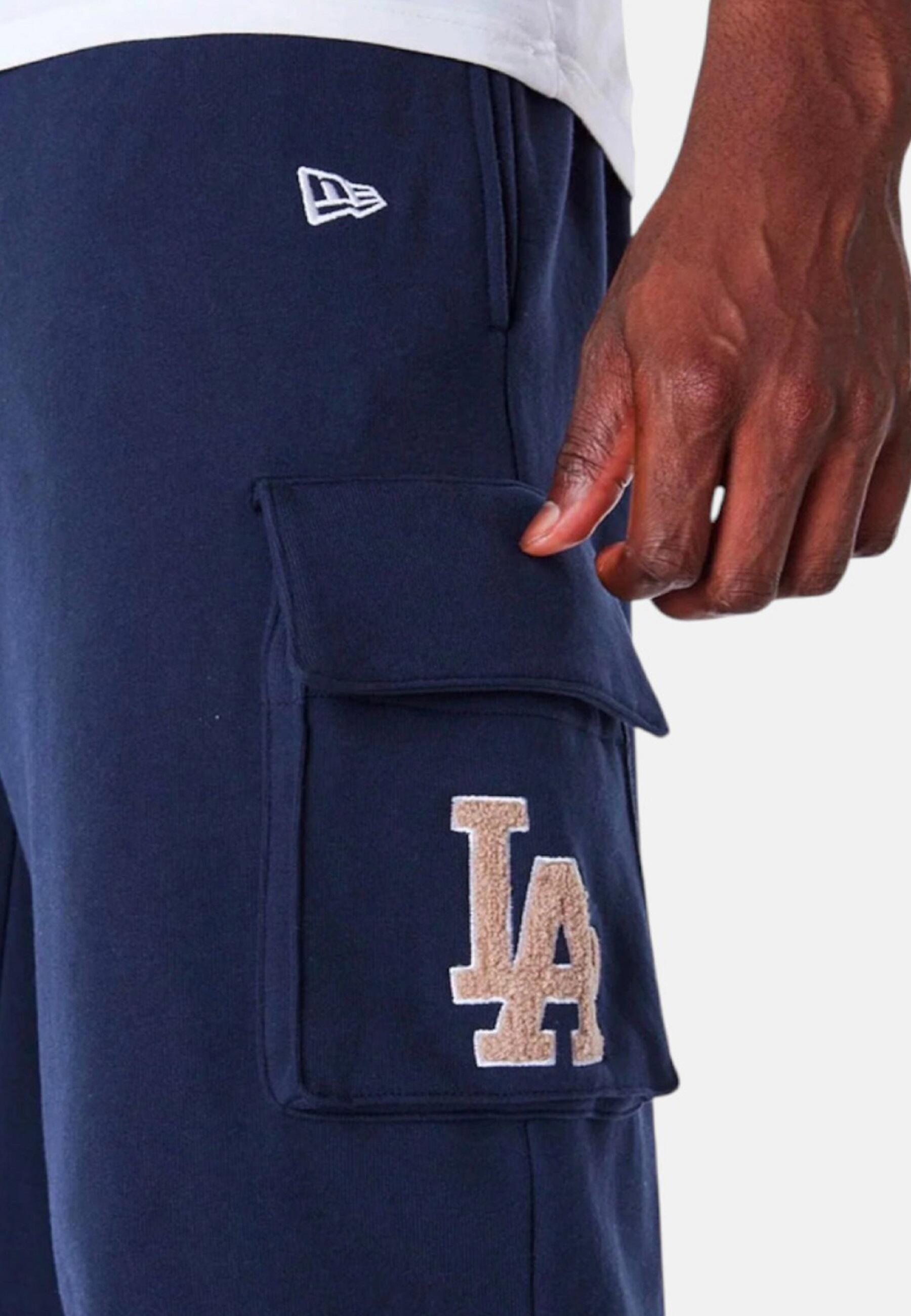 New Era - Pantaloni tuta WRLD SRIES CARGO LOSDOD in cotone per uomo 3/6