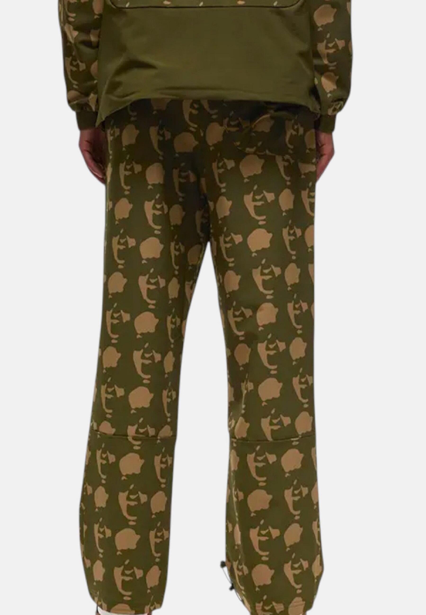 Puma - Pantaloni tuta PUMA x PLEASURES Cargo Pants in cotone per uomo 3/4