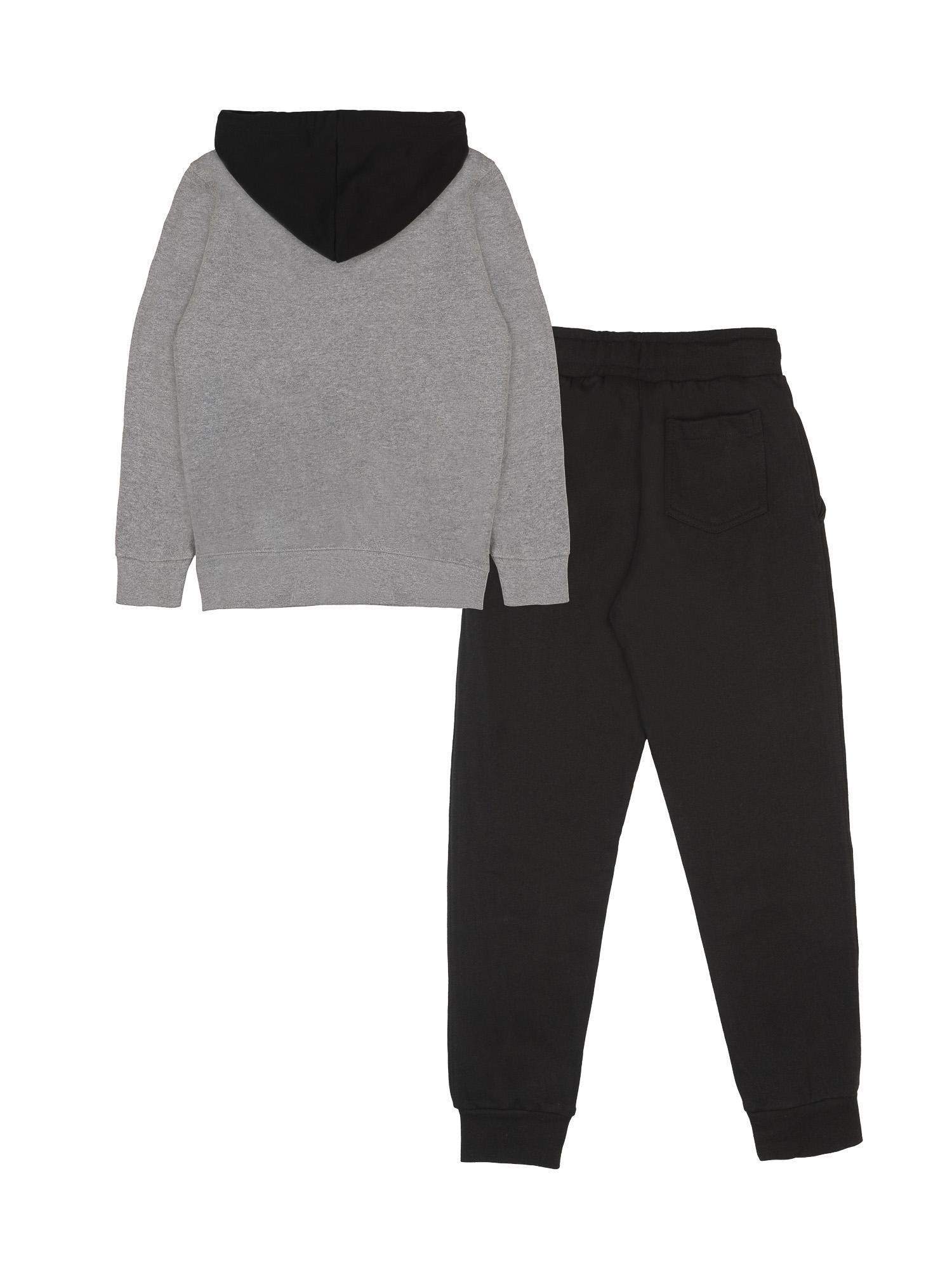 Tuta da bambino con cappuccio e full zip Basic 2/2