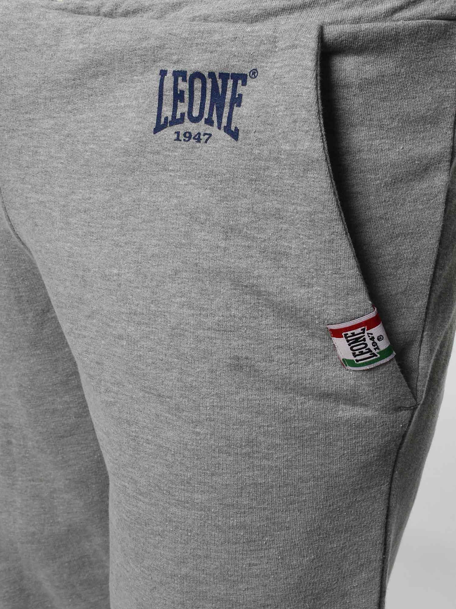 Tuta da uomo con cappuccio e zip Leone 1947 Apparel Vintage Small Logo 4/5