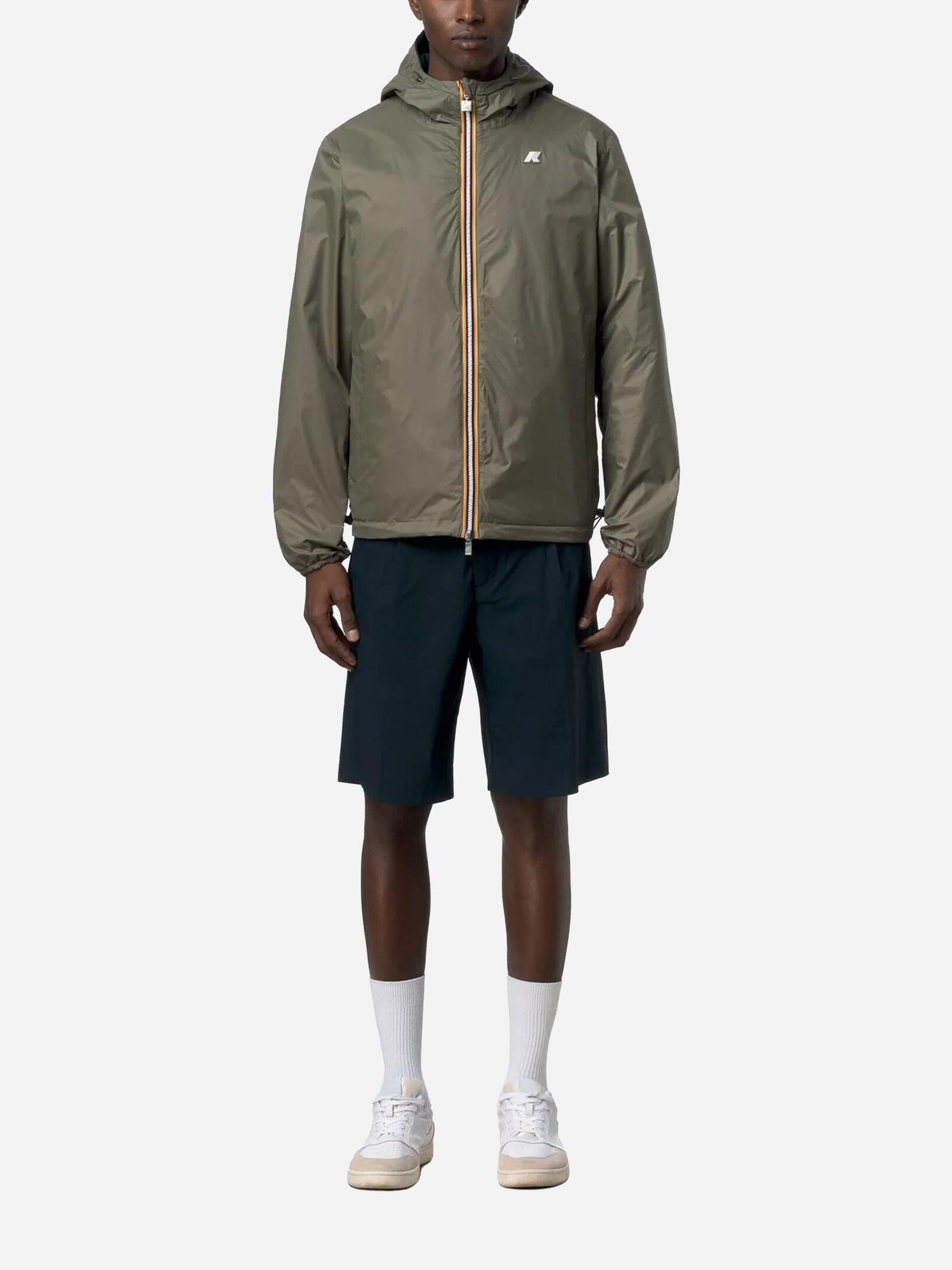 Veste K-WAY Jake Cotton Double Bol Beige-green 1/6