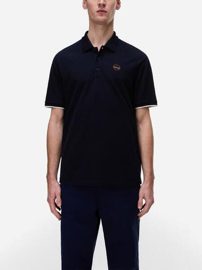 Polo Napapijri E-badge Ss 1 White Heron