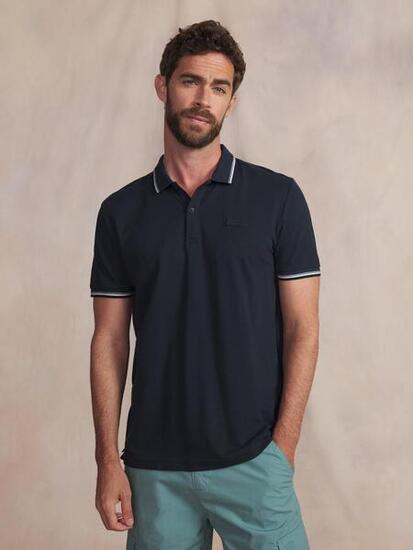 Polo manches courtes homme YVANEPOL Navy