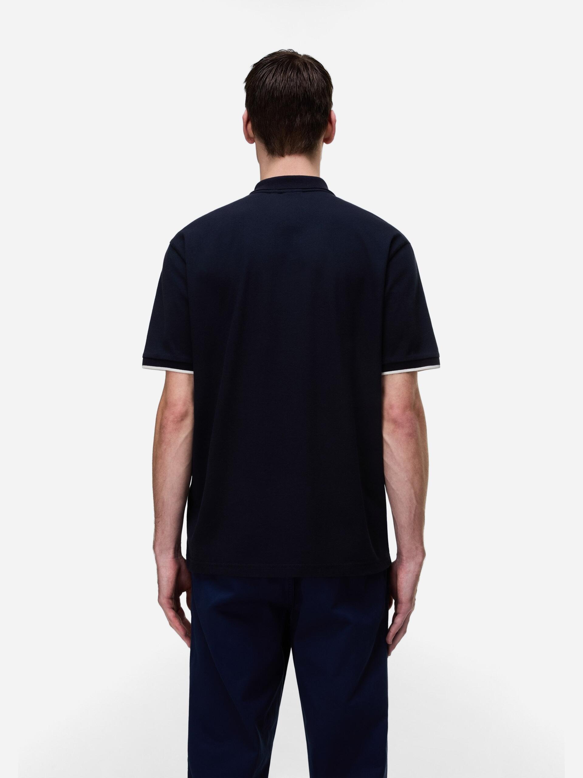 Polo Napapijri E-badge Ss 1 Blu Marine 2/6
