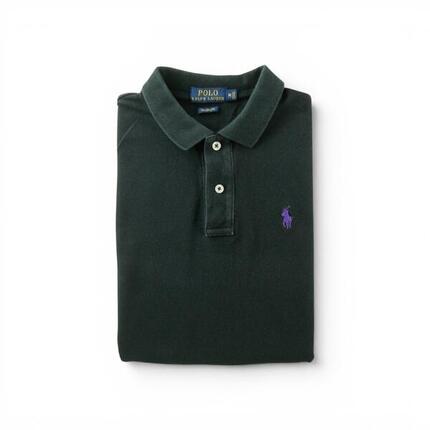 Seconde vie - Polo manches courtes Femme Noir - Très bon état