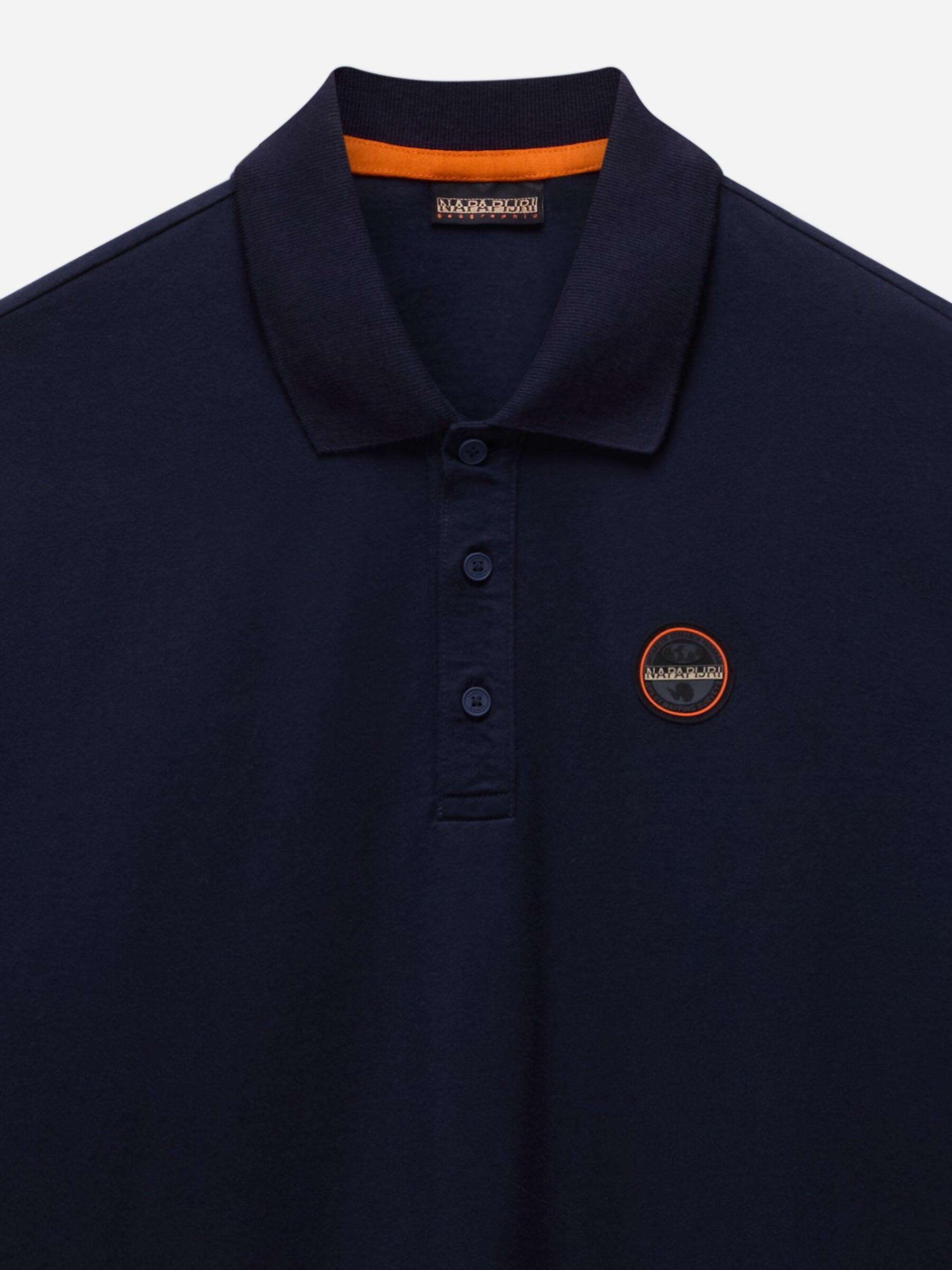 Polo Napapijri E-badge Ss 1 Blu Marine 5/6