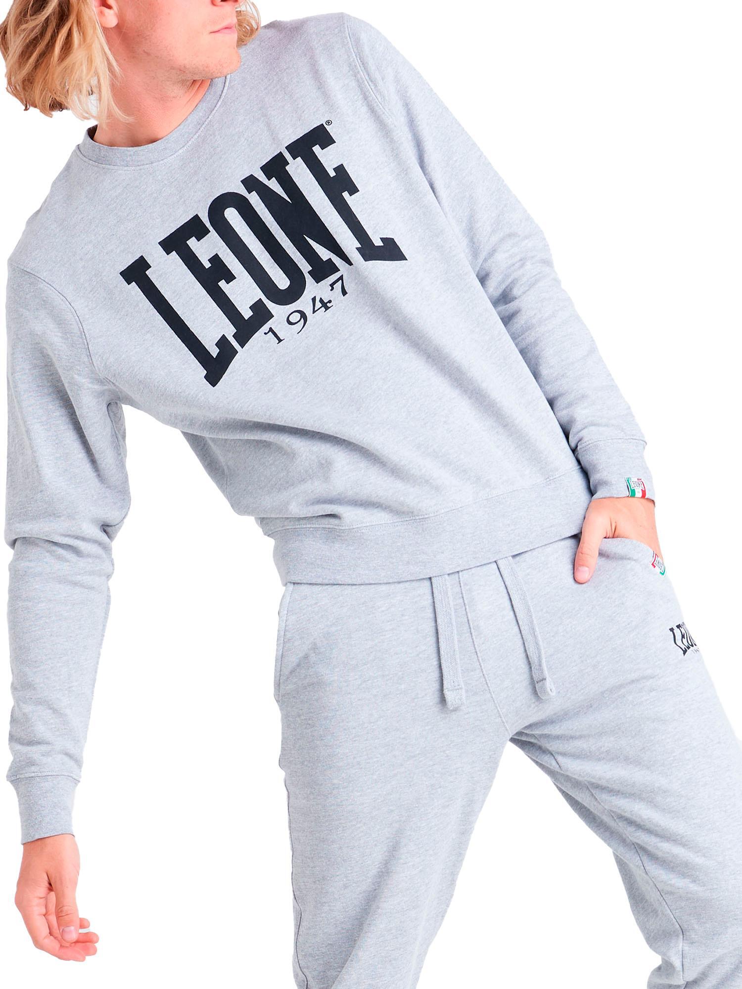 Felpa uomo girocollo Basic Big Logo 5/6