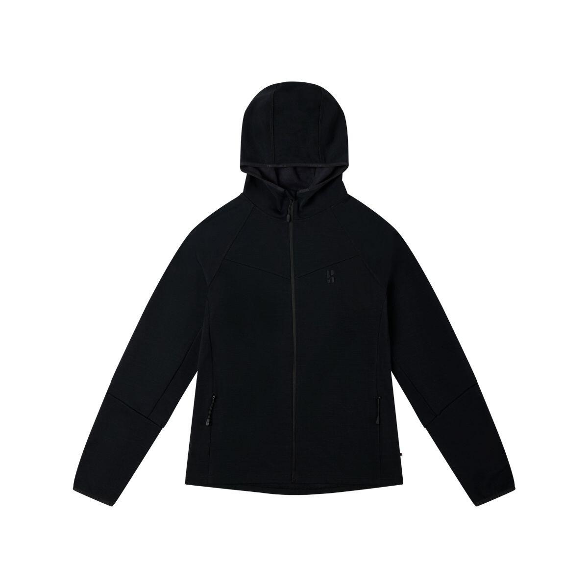 Outdoor Vest  Dames met Merinowol - Zwart 3/4