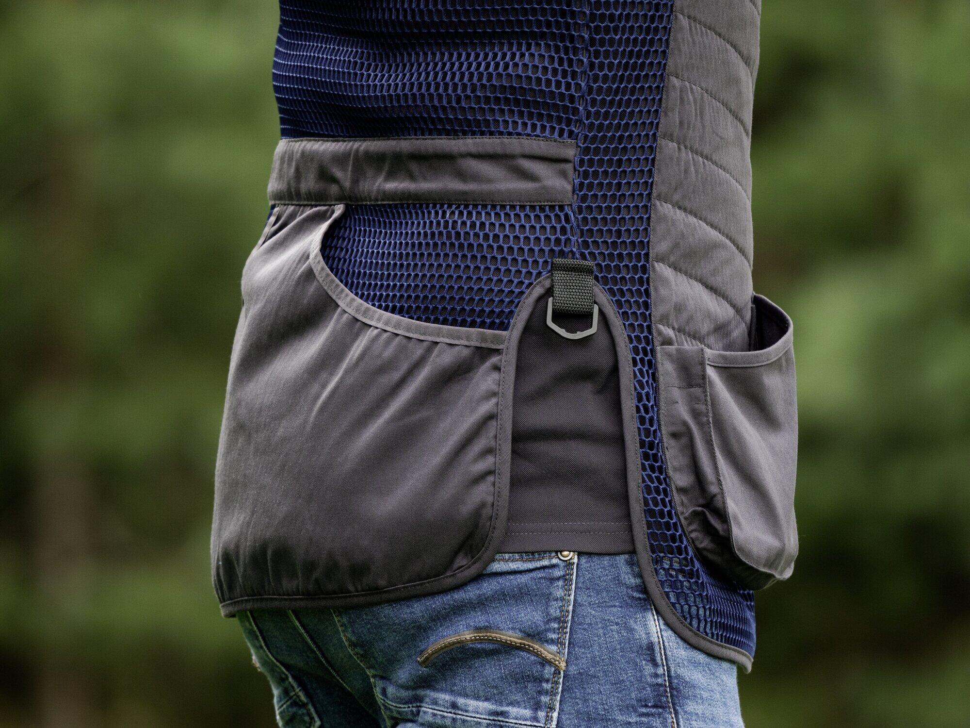 Schietvest Robert Competition Heren - Blauw 4/4