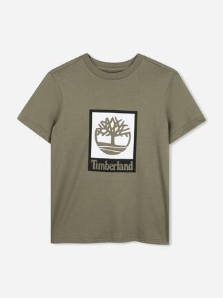 Tee Shirt Garçon Timberland T60969 230 Biscuit
