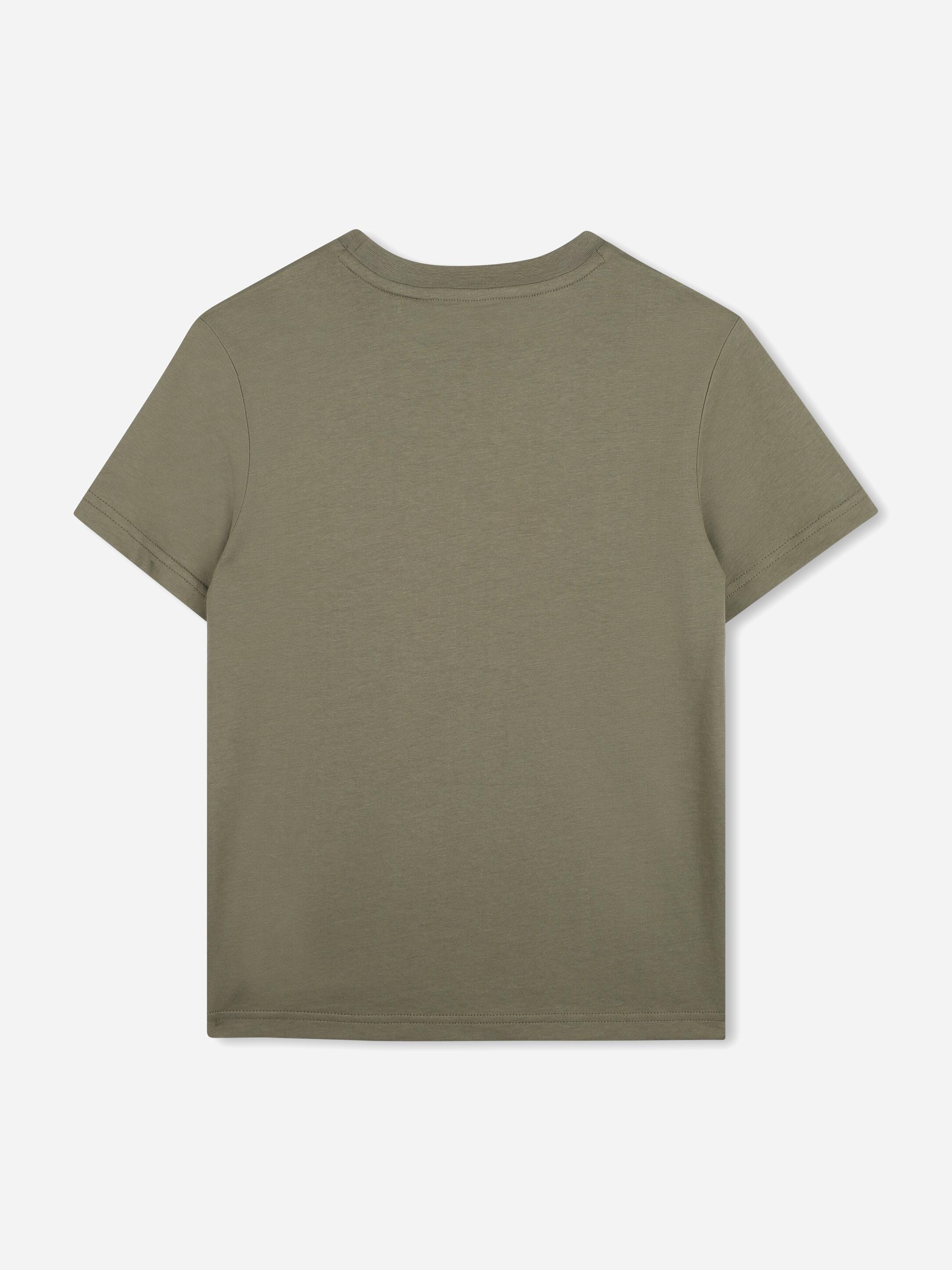 Tee Shirt Garçon Timberland T60969 724 Tilleul 2/3