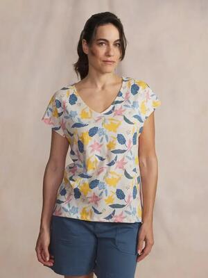 T-Shirt Donna Marina TBS Blu Navy