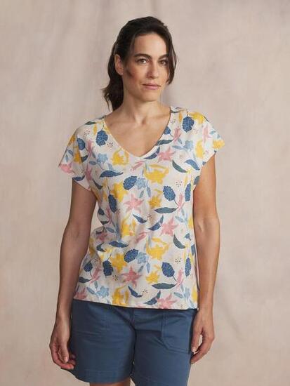 T-Shirt Donna Marina TBS Blu Navy