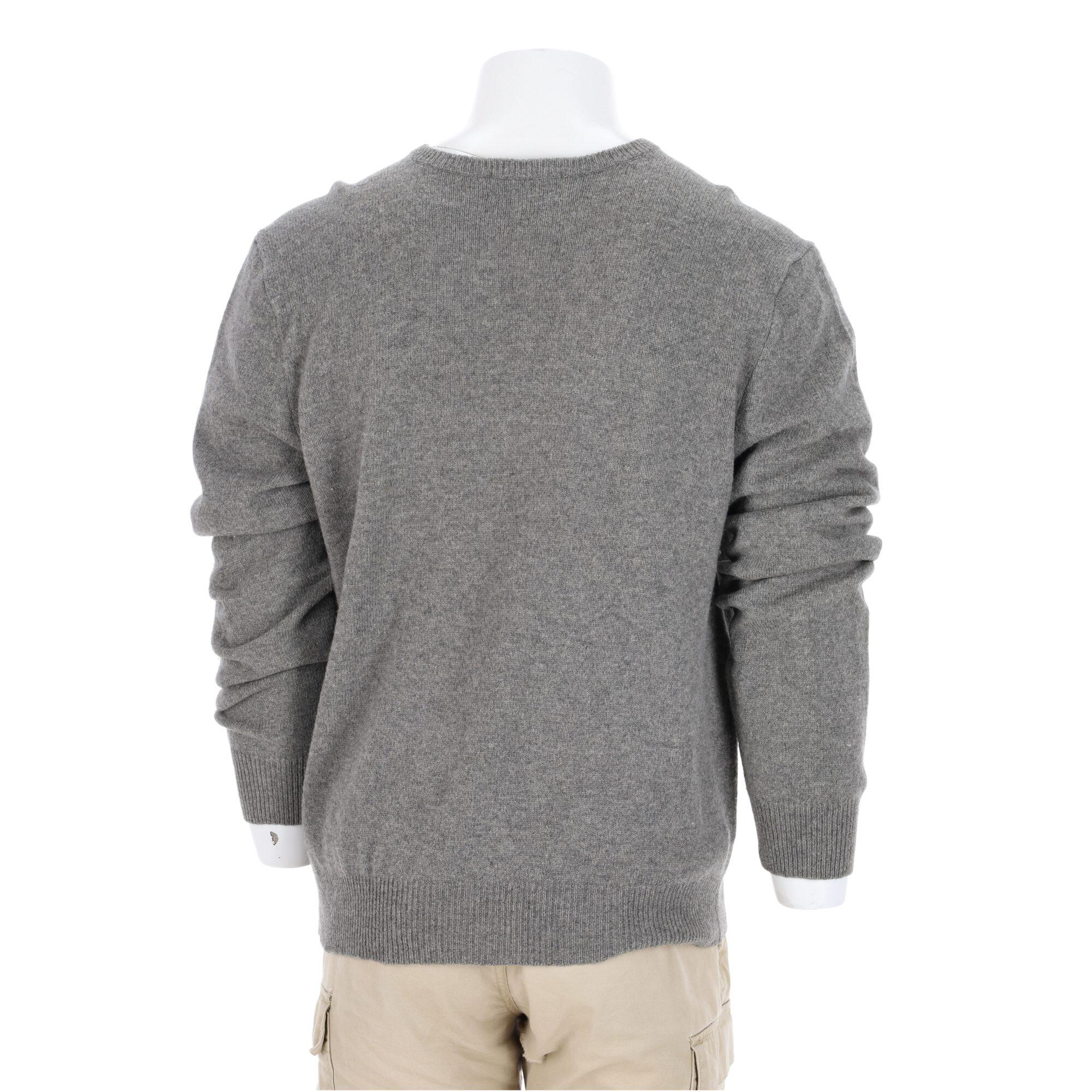 Tweedehands - Polo Ralph Lauren heren trui V-hals grijs - Als nieuw 2/7