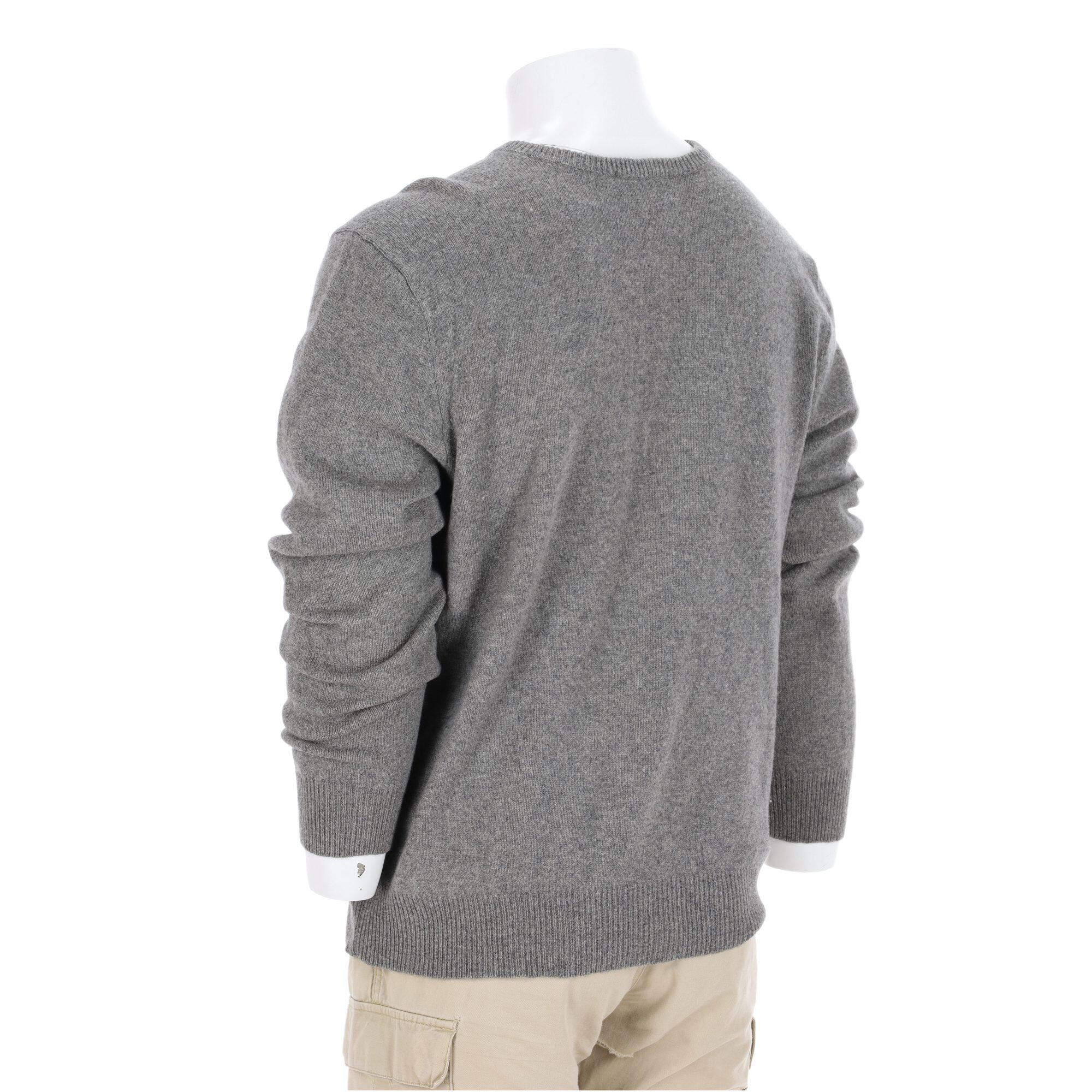 Tweedehands - Polo Ralph Lauren heren trui V-hals grijs - Als nieuw 5/7