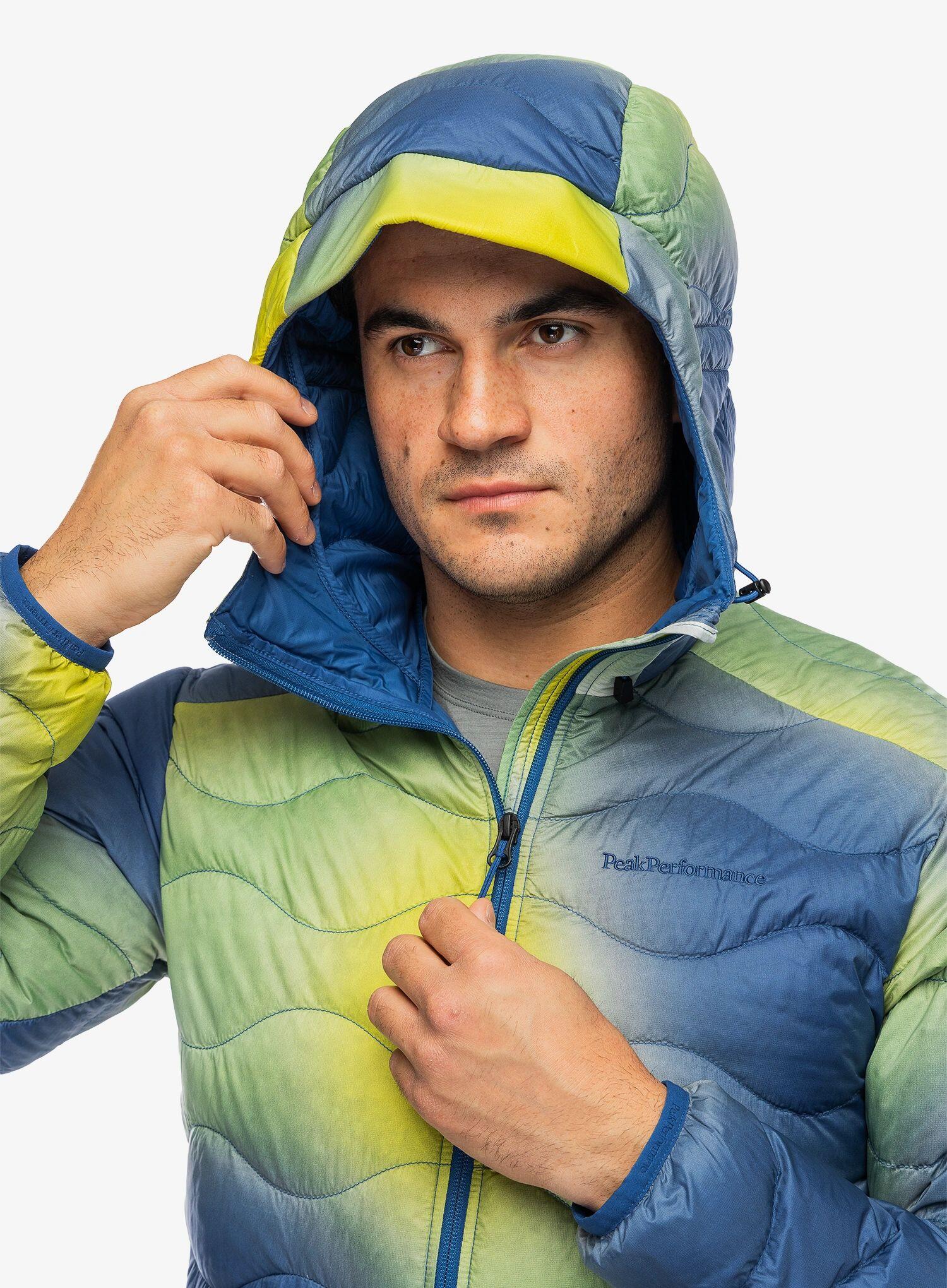 Kurtka puchowa Peak Performance AOP Helium Down Hood 6/7
