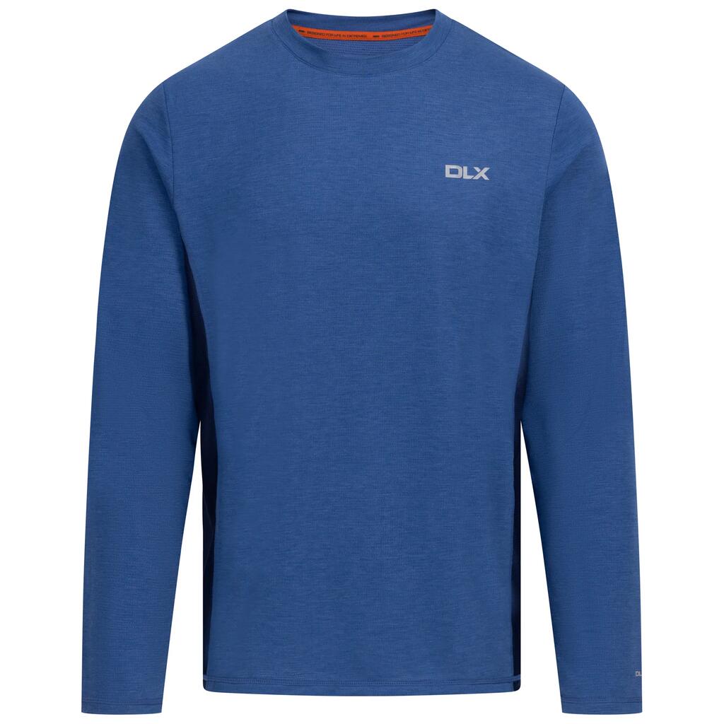 Mens Round Neck Raglan Sleeves Antibacterial Top - Charlie