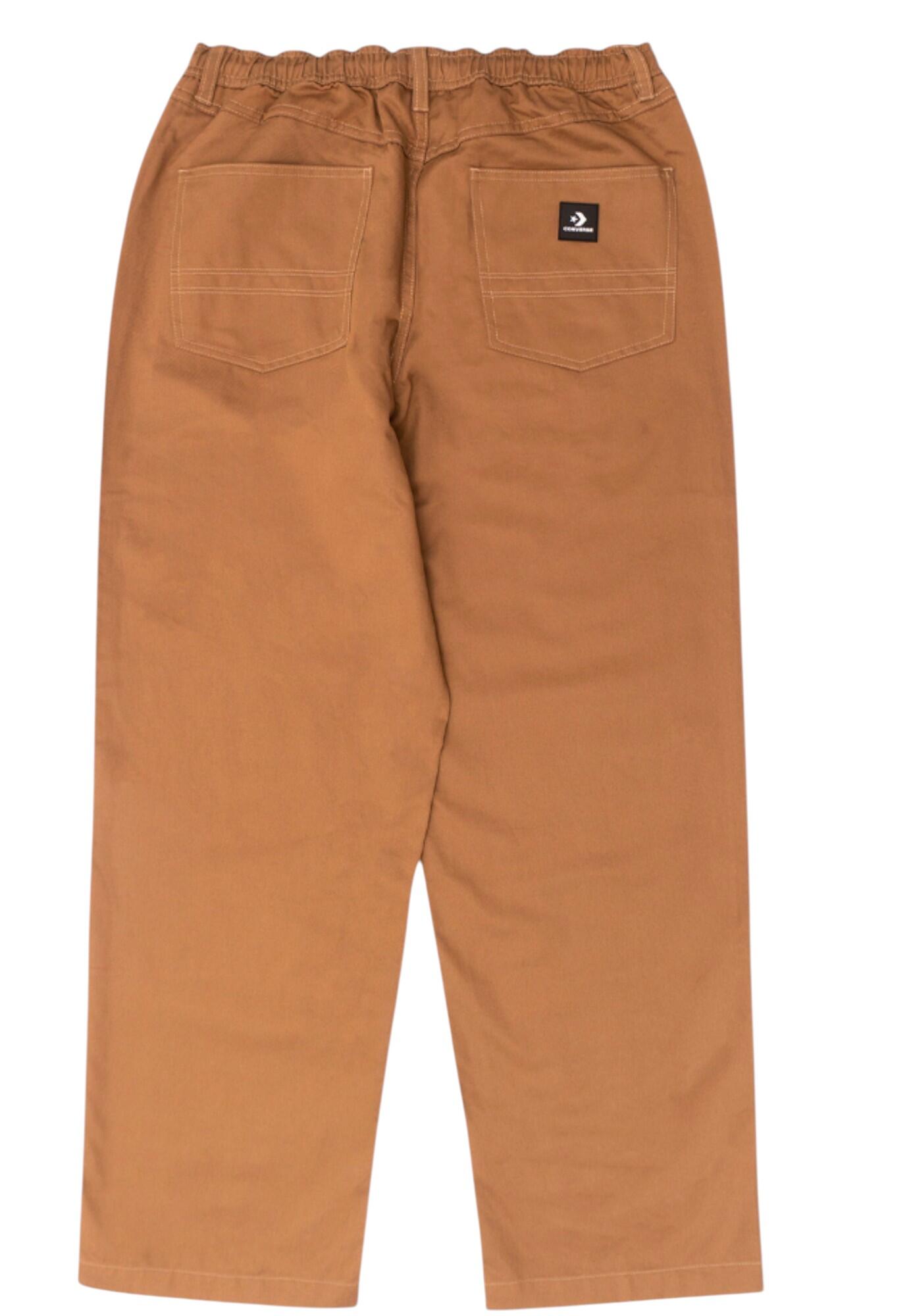 Converse - Pantaloni tuta 5 POCKET PANT SAND DUNE in cotone per uomo 2/5