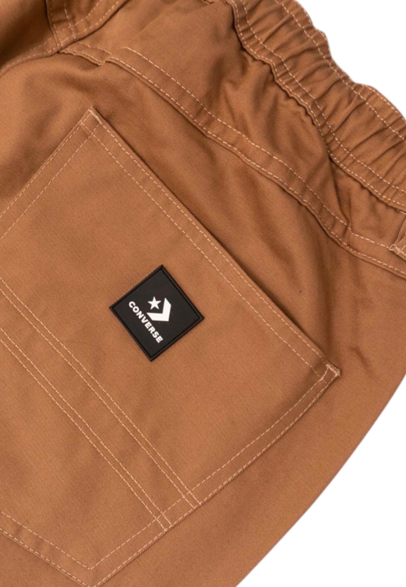 Converse - Pantaloni tuta 5 POCKET PANT SAND DUNE in cotone per uomo 4/5