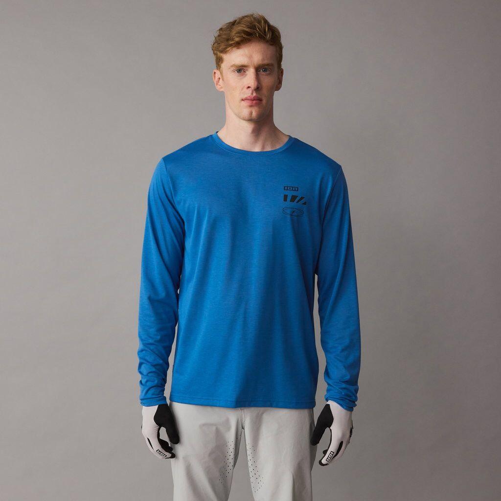 Camiseta de manga larga ION S_Ionic azul para hombre 4/6