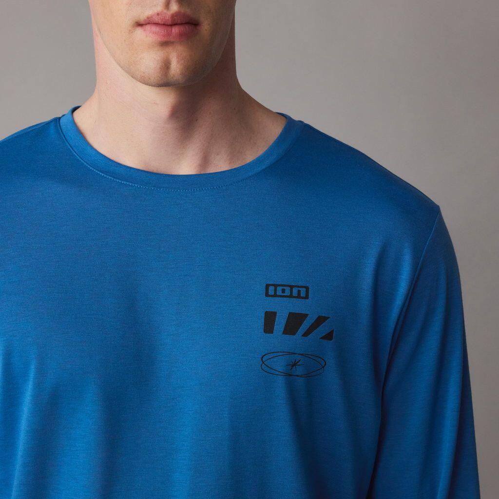 Camiseta de manga larga ION S_Ionic azul para hombre 6/6