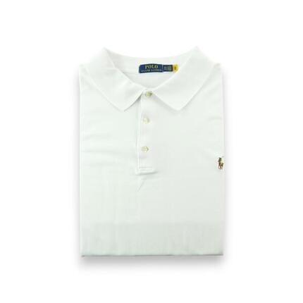 Seconde vie - Polo manches courtes Homme Blanc - Bon état