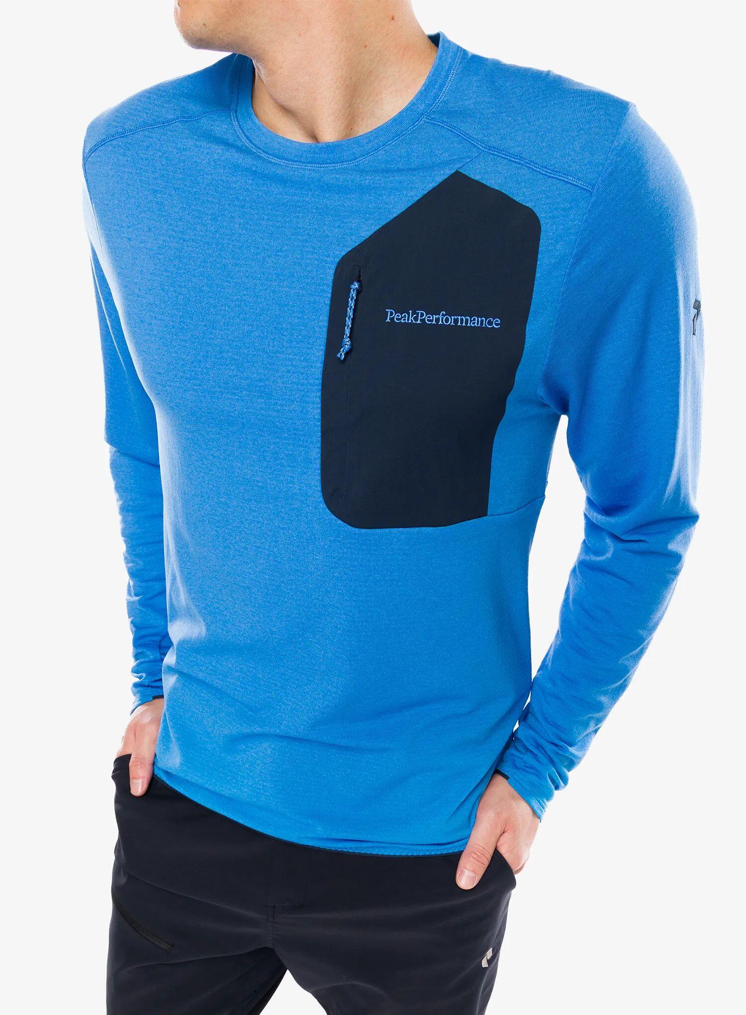 Bluza bez kaptura Peak Performance Freelight Polartec Grid 3/6