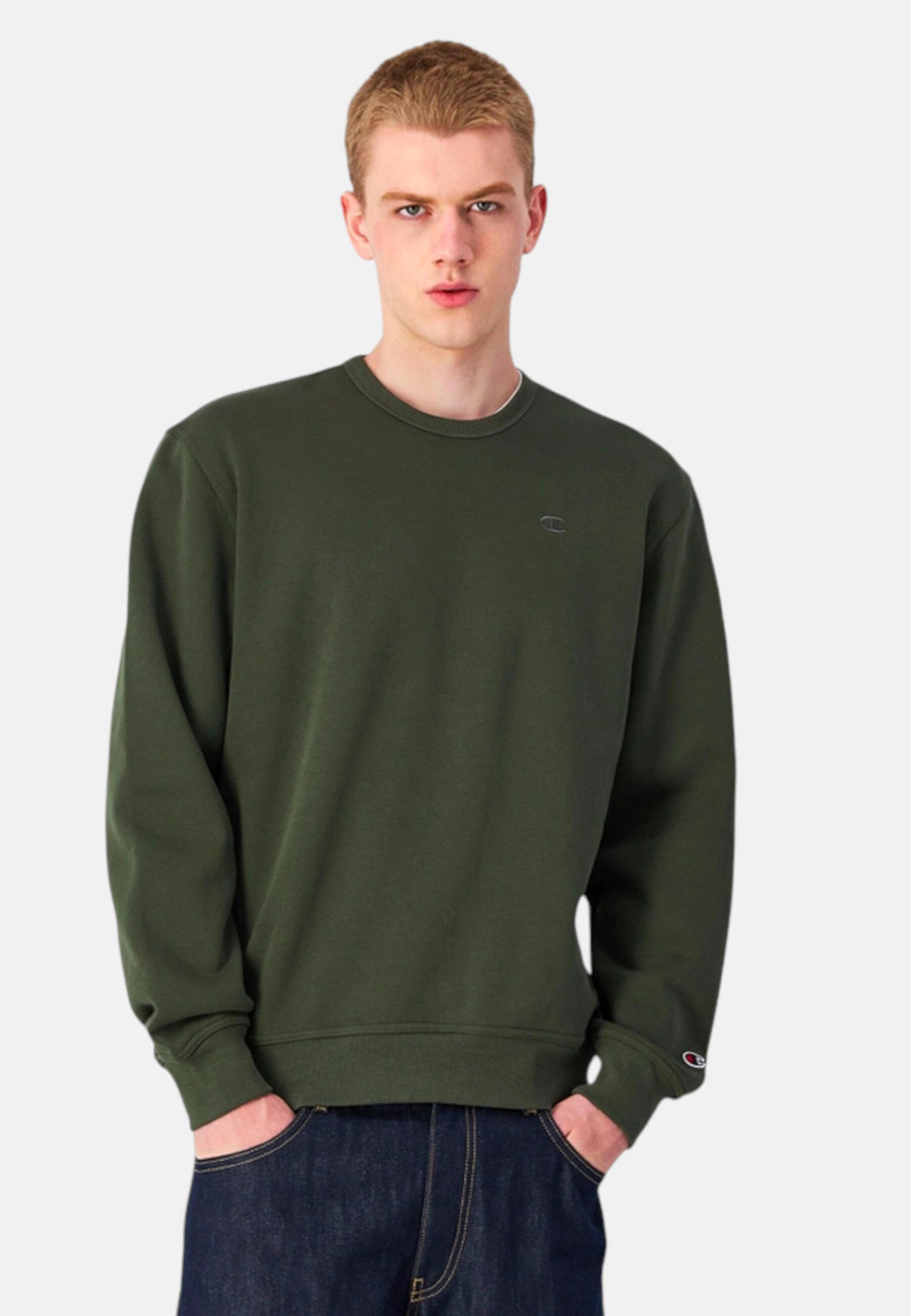 Champion - Felpa in cotone per uomo 2/4
