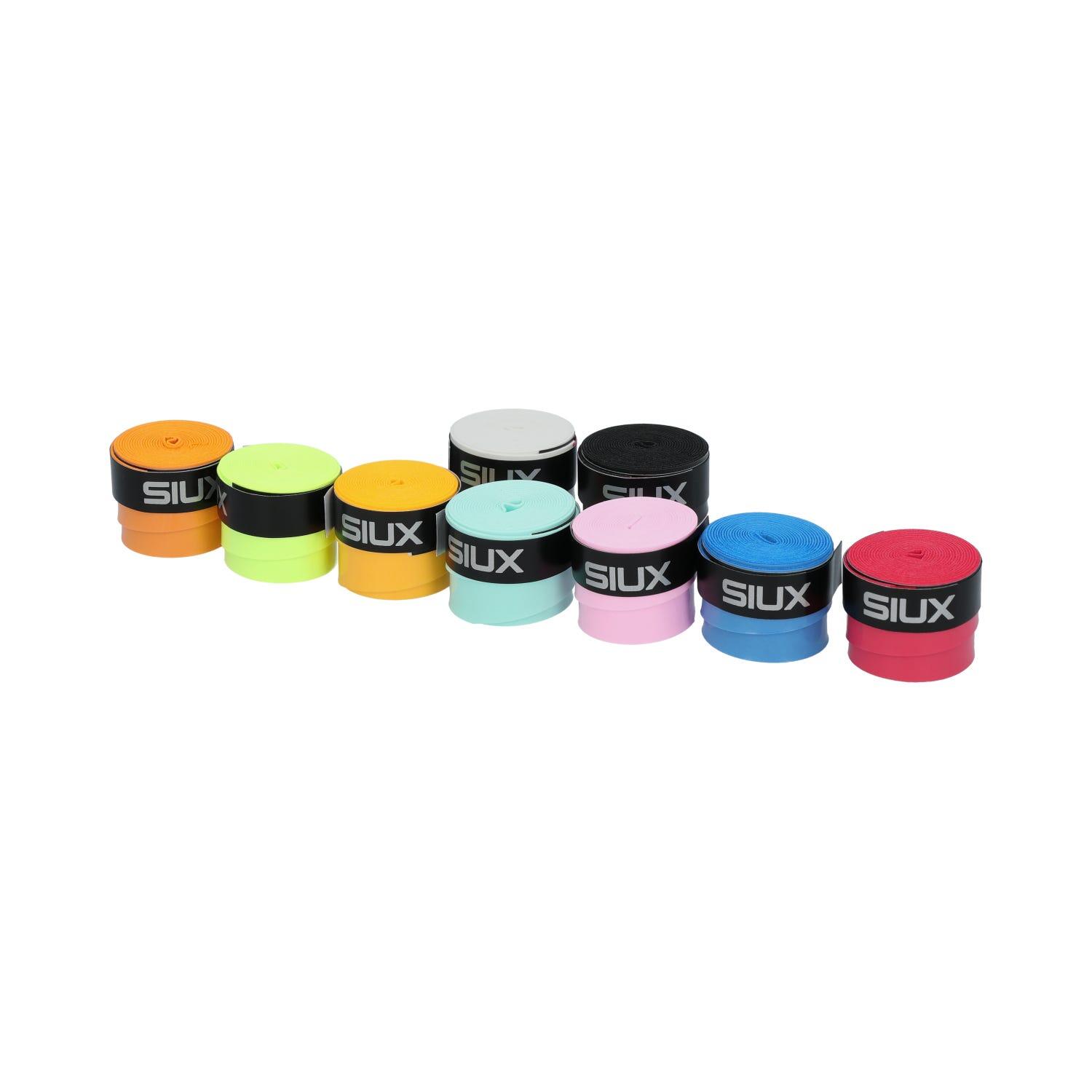 Cubo 60 Uds Overgrip Siux Elite Multicolore 4/4