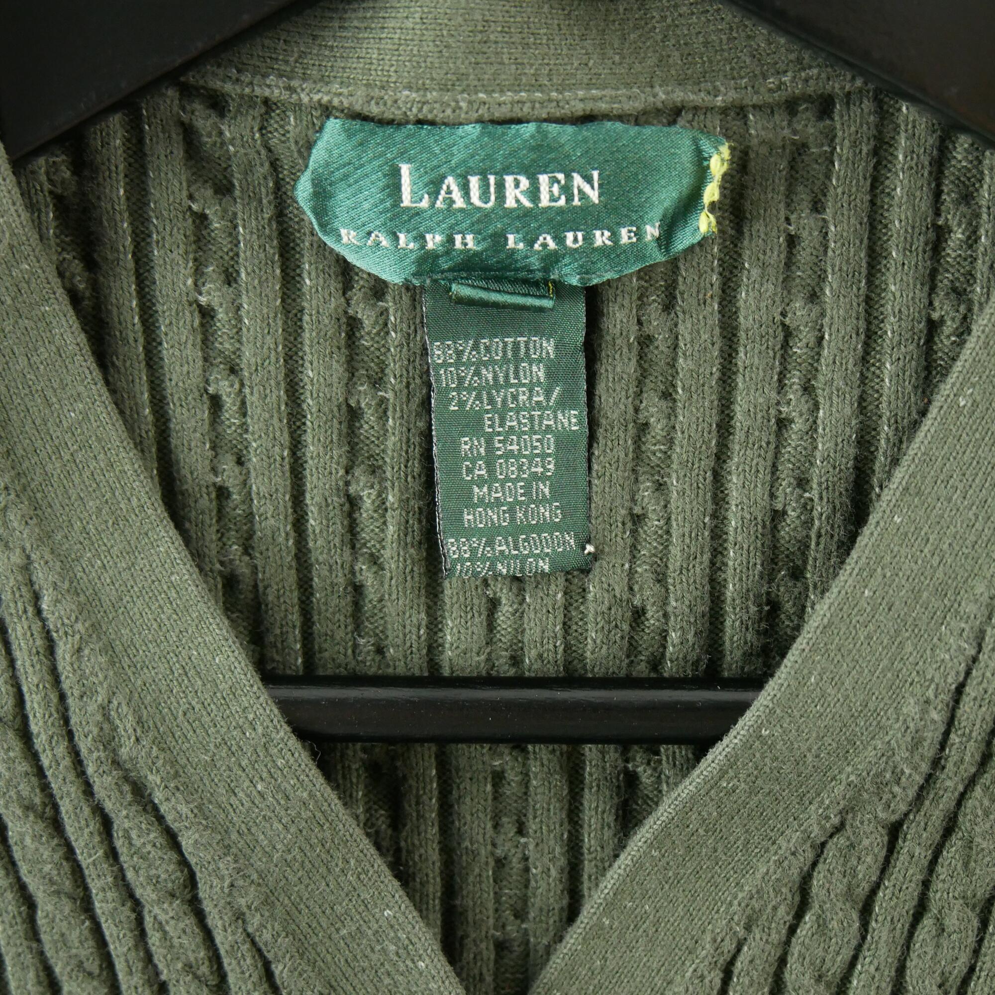 Second hand - Cardigan donna Lauren Ralph Lauren - Stato molto buono 6/6